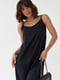 Сукня у білизняному стилі чорна | 6307700 | фото 3