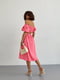 Платье-А силуэта розовое | 6307754 | фото 2