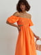 Сукня-А силуету помаранчева | 6307755 | фото 3