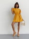 Сукня-А силуету жовта | 6307843 | фото 5