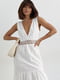 Сукня А-силуету біла | 6307847 | фото 3