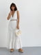 Платье А-силуэта белое | 6307847 | фото 6