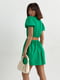 Сукня-А силуету зелена | 6307878 | фото 2