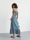 Сукня А-силуету з принтом | 6307952 | фото 2