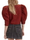 Блуза червоно-коричнева | 6324090 | фото 2
