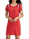 Платье-футболка красное | 6324145 | фото 2