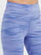 Легінси блакитні з принтом | 6324193 | фото 6