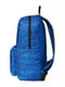 Рюкзак синий с принтом | 6324331 | фото 4