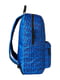 Рюкзак синій з принтом | 6324331 | фото 5