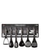 Набор кухонных принадлежностей 7 предметов Haus Metallic Line Carbon Pro Edition | 6317658