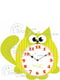 Годинник настінний Кіт дитячий 30 х 4,5 х 28 см | 6322084