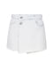 Спідниця-шорти джинсова біла | 6324927 | фото 2