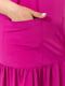 Сукня А-силуету малинова | 6325216 | фото 5