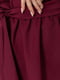 Сукня А-силуету бордова | 6325241 | фото 5