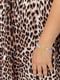 Платье-футляр в леопардовый принт | 6325242 | фото 5