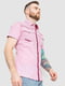 Рубашка розовая с кармашками | 6325260 | фото 3
