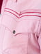 Рубашка розовая с кармашками | 6325260 | фото 5