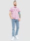 Рубашка розовая с карманами | 6325271 | фото 2