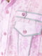 Рубашка светло-розовая с принтом | 6325302 | фото 5