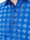 Сорочка синя в ромбик | 6325333 | фото 5