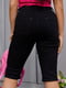 Бриджи черные джинсовые | 6325906 | фото 3