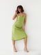 Сукня у білизняному стилі салатова | 6325988 | фото 2