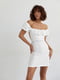 Платье белое | 6325993 | фото 5