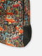 Рюкзак різнокольоровий з принтом | 6326408 | фото 3