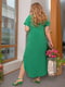 Сукня зелена з принтом | 6327451 | фото 4