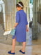 Сукня-сорочка синя | 6327585 | фото 3