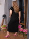 Платье-рубашка черное | 6327596 | фото 4