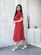 Сукня-сорочка червона в принт | 6327792 | фото 6