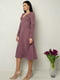 Платье А-силуэта  лилового цвета | 6327889 | фото 7