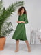 Сукня А-силуету зелена | 6327923 | фото 2
