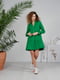 Сукня А-силуету кольору зелена | 6327939 | фото 2