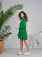 Платье А-силуэта цвета зеленое | 6327939 | фото 3