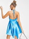 Платье А-силуэта синее | 6328937 | фото 4