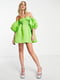 Сукня А-силуету зелена | 6329617