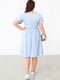 Сукня А-силуету блакитна | 6329701 | фото 5