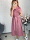 Сукня А-силуету фрезового кольору | 6329719 | фото 3