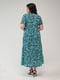 Платье А-силуэта анималистической расцветки | 6330281 | фото 5