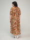 Сукня А-силуету в різнокольоровий принт | 6330284 | фото 5