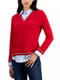 Пуловер красный | 6330405 | фото 5