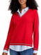 Пуловер красный | 6330405 | фото 7