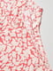 Сукня А-силуету червона в принт | 6330486 | фото 4