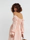 Платье А-силуэта персикового цвета | 6331326 | фото 6