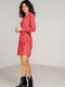Сукня-міні червона з принтом | 6331435 | фото 2