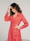 Платье-мини красное с принтом | 6331435 | фото 3