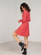 Сукня-міні червона з принтом | 6331435 | фото 4