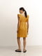 Сукня А-силуету янтарна | 6331549 | фото 3